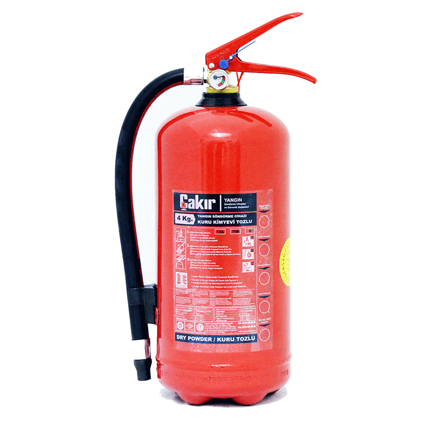YANGIN SONDURUCU  4 KG KKT ABC %40 CAKIR